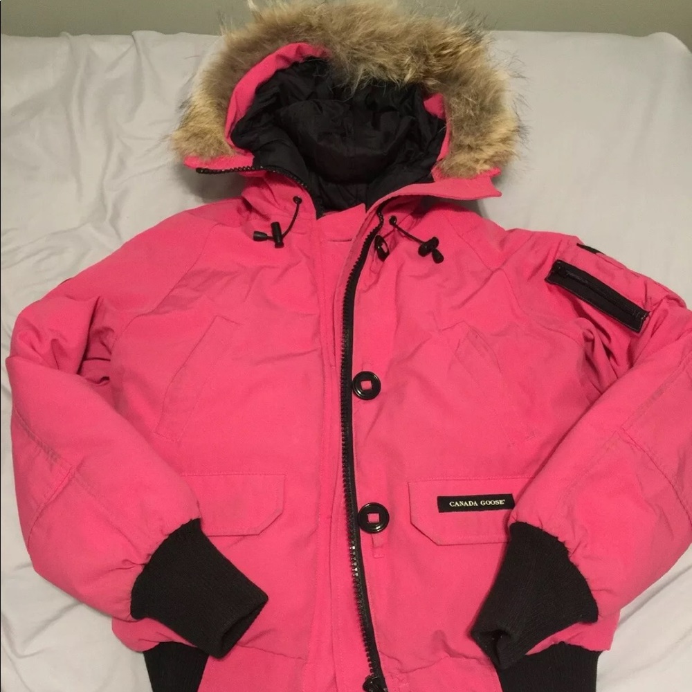EUC💕Canada Goose Chilliwack Bomber Arctic Peogram